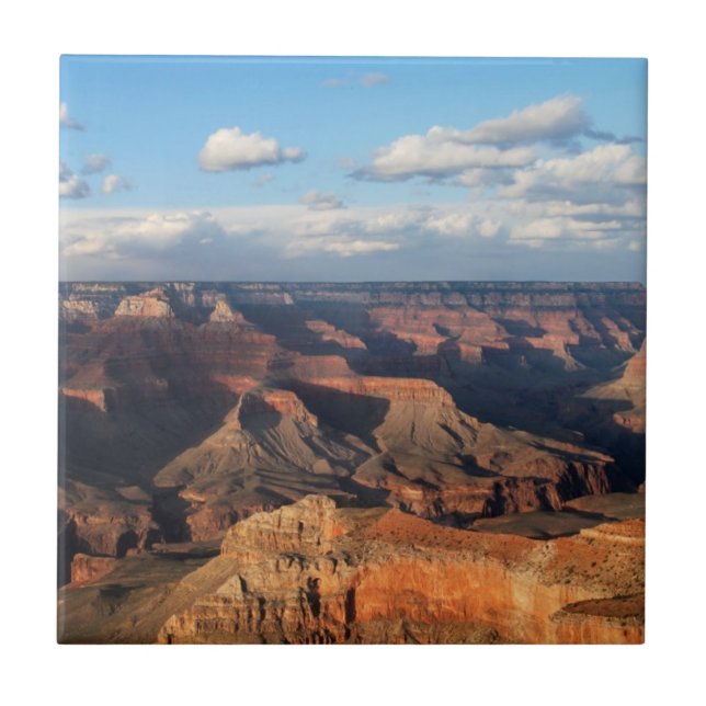 Grand Canyon seen from South Rim in Arizona Tile (Front)