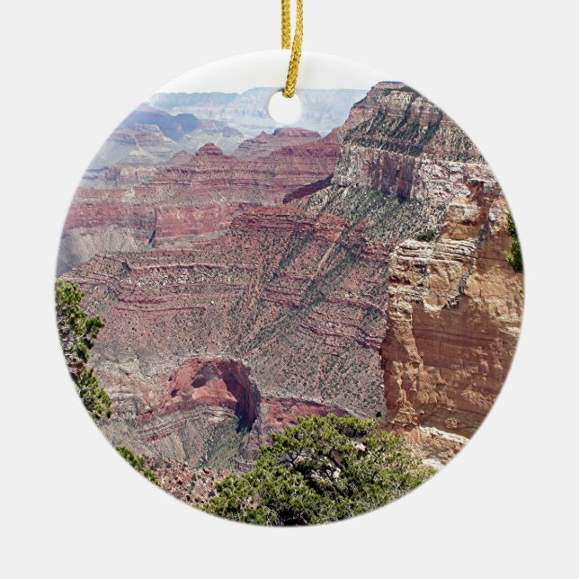 Grand Canyon South Rim, Arizona 2 Ceramic Ornament (Front)