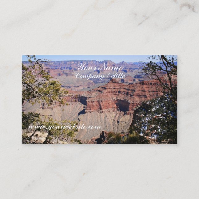 Grand Canyon - South Rim Business Card (Front)