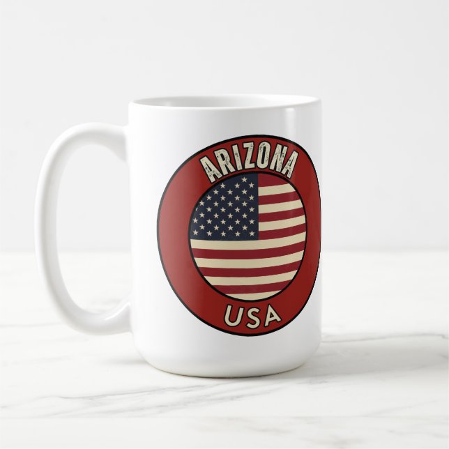 Grand Canyon State - Arizona Adventure  Coffee Mug (Left)