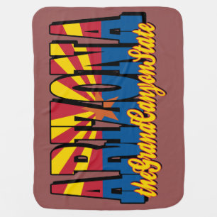 Grand Canyon State Stroller Blanket