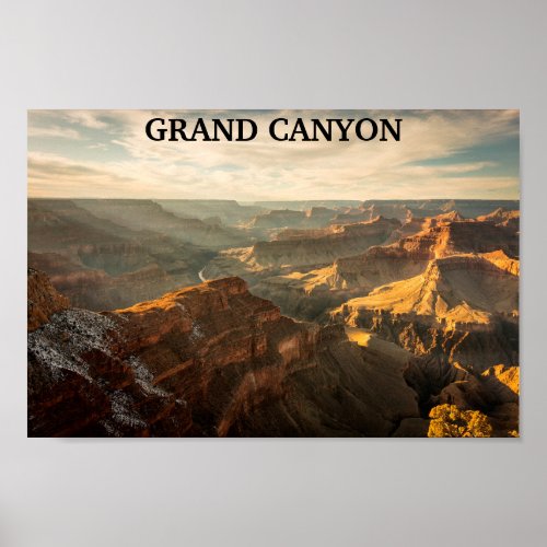 GRAND CANYON SUNSET POSTER