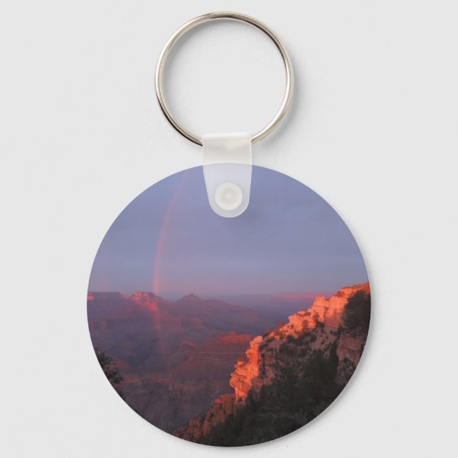 Grand Canyon Sunset Rainbow Keychain (Front)