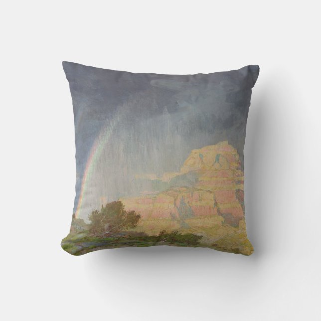 Grand Canyon Throw Pillow (Front)
