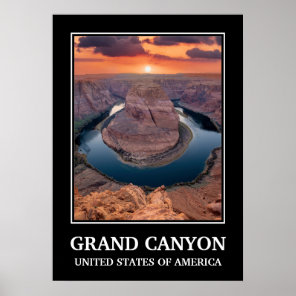 GRAND CANYON USA TRAVEL POSTER