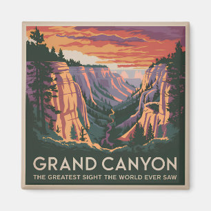 Grand Canyon USA vintage Magnet