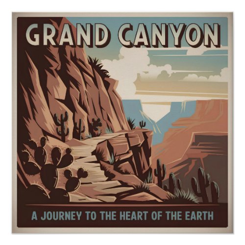 Grand Canyon USA vintage
