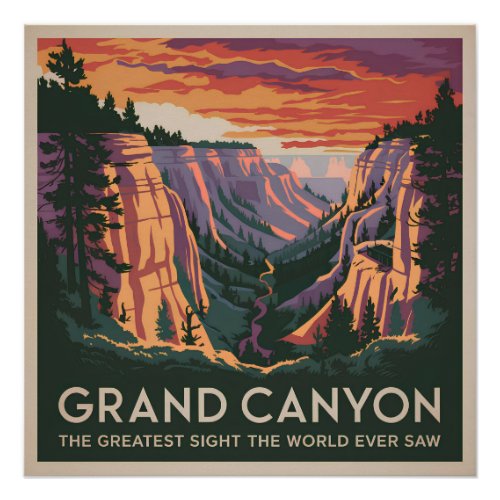 Grand Canyon USA vintage