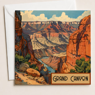 Grand Canyon Vintage Southwest Landscape