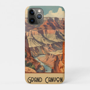 Grand Canyon Vintage Southwest Landscape iPhone 11 Pro Case