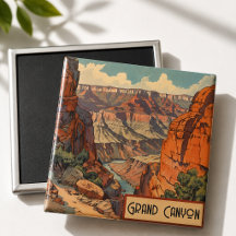 Grand Canyon Vintage Southwest Landscape