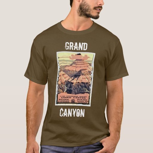 Grand Canyon Vintage T-Shirt | Zazzle