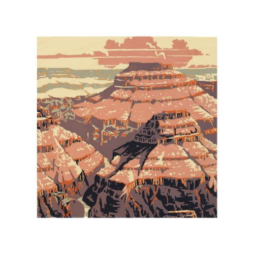 Grand Canyon Western Graphic Art American