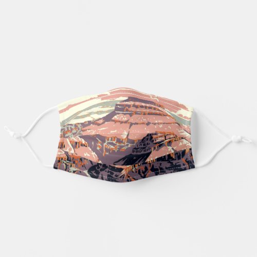 Grand Canyon Western Graphic Art American Adult Cloth Face Mask