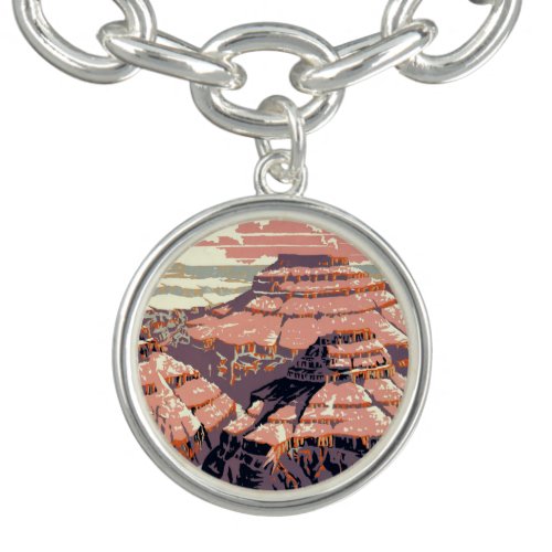 Grand Canyon Western Graphic Art American Bracelet