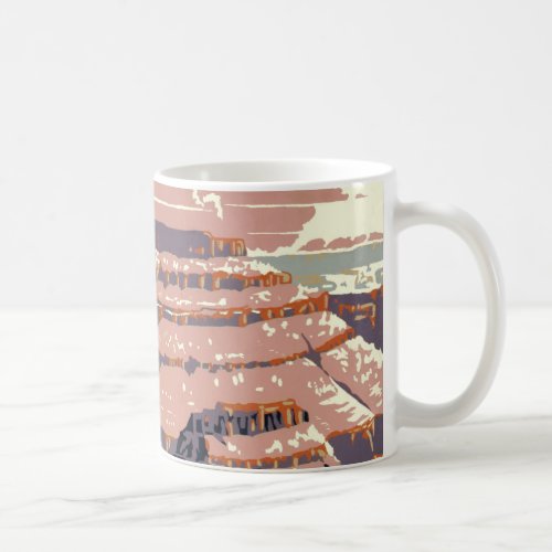 Grand Canyon Western Graphic Art American Coffee Mug