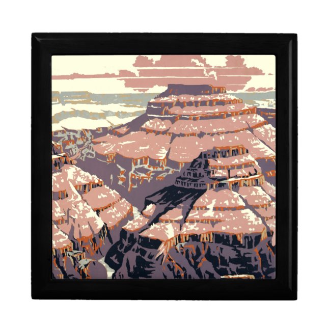 Grand Canyon Western Graphic Art American Gift Box (Front)