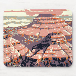 Grand Canyon Western Graphic Art American Mouse Pad