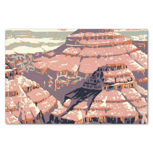 Grand Canyon Western Graphic Art American Tissue Paper