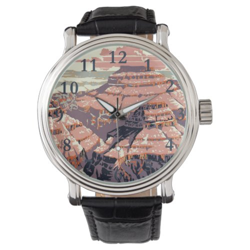 Grand Canyon Western Graphic Art American Watch