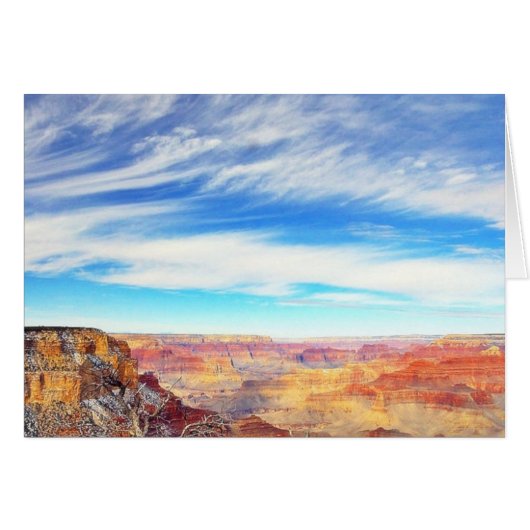 Grand Canyons Arizona Clouds Cards (Front Horizontal)
