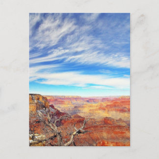 Grand Canyons Arizona Clouds Postcard