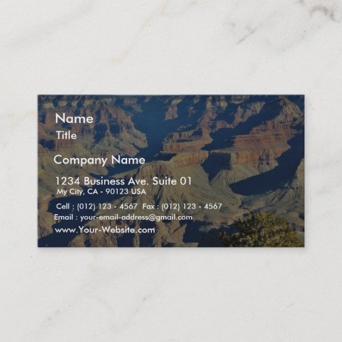 Grand Canyons Overlook Business Cards