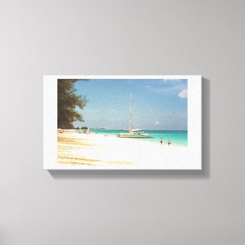 Grand Cayman Island Canvas Print