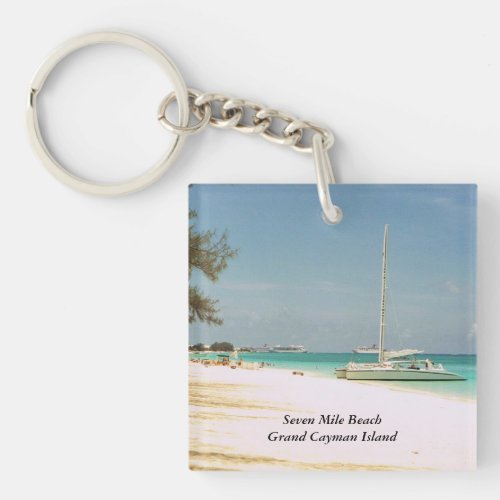 Grand Cayman Island Key Chain