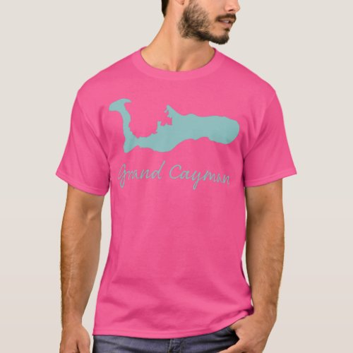 Grand Cayman island shape T_Shirt