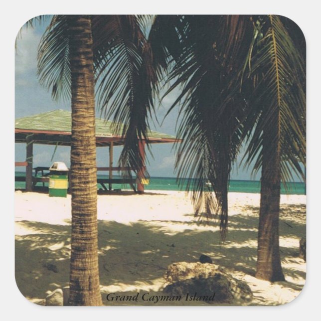 Grand Cayman Island Sticker (Front)