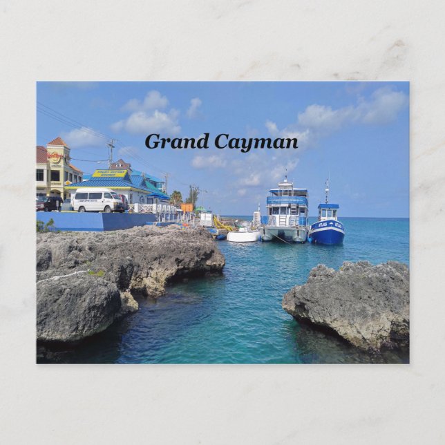 Grand Cayman Postcard (Front)