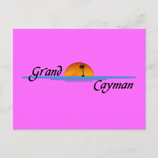 Grand Cayman Postcard (Front)