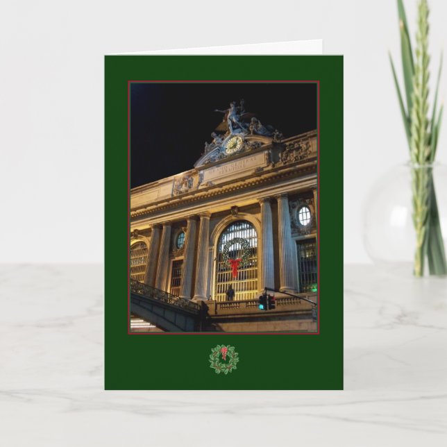 'Grand Central Christmas' Holiday Card - Christmas (Front)