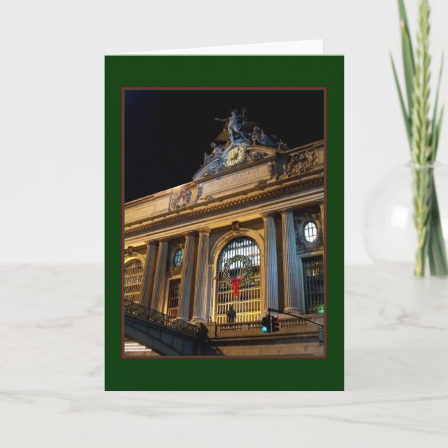 'Grand Central Christmas' Holiday Card - Season (Front)