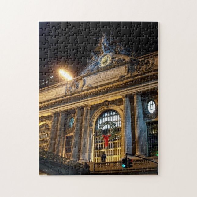 'Grand Central Christmas' Jigsaw Puzzle (Vertical)