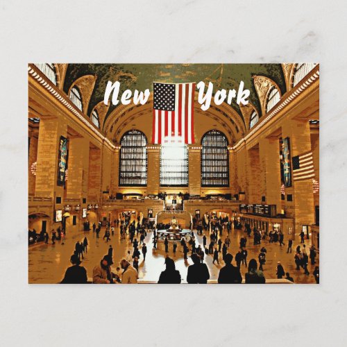 Grand Central Postcard