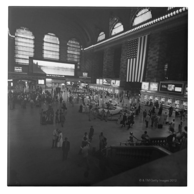 Grand Central Station Ceramic Tile (Front)