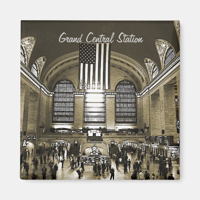 Grand Central Station magnet (Front)