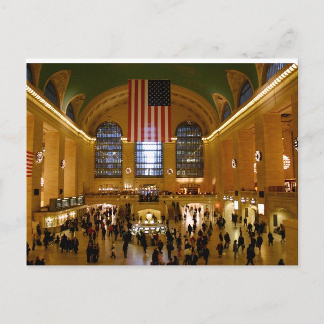 Grand Central Station New York Postcard (Front)