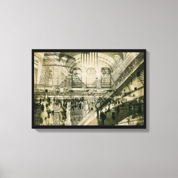 Grand Central Station  Nyc  Canvas Print by myworldtravels at Zazzle