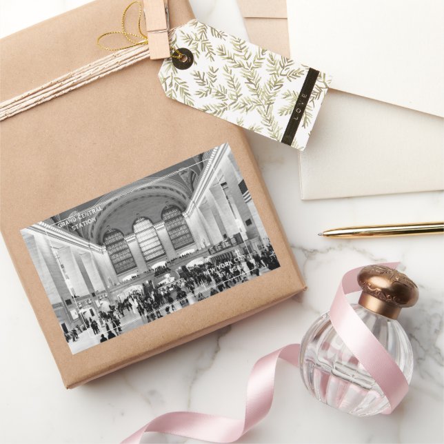 Grand Central Station NYC Rectangular Sticker (Gifting)
