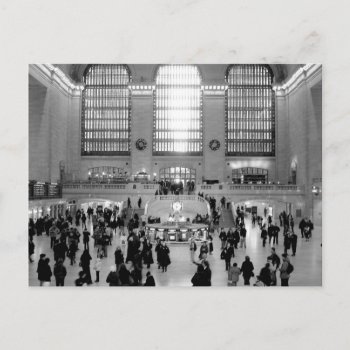 Grand Central Station Postcard by pixiestick at Zazzle