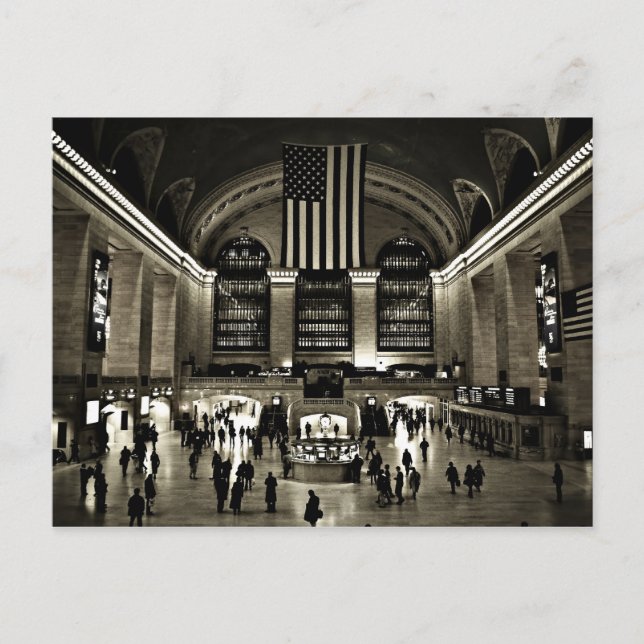 Grand Central Station Postcard (Front)