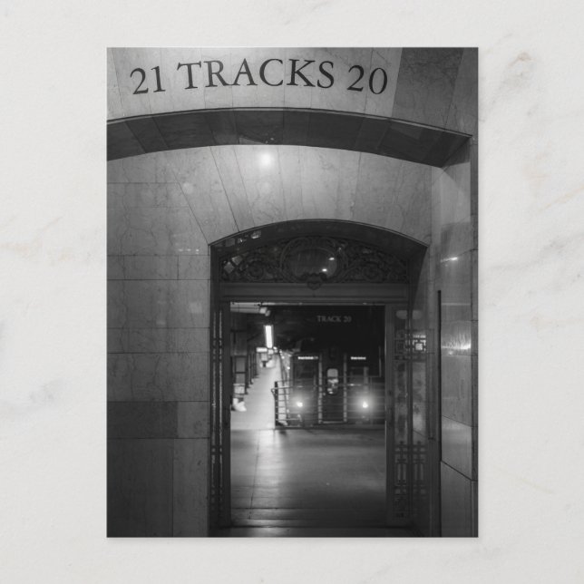 Grand Central Station Postcard (Front)