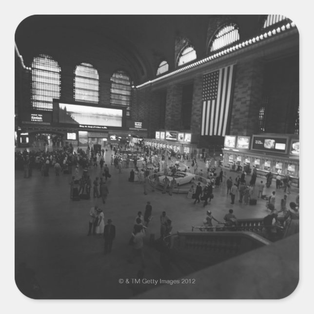 Grand Central Station Square Sticker (Front)