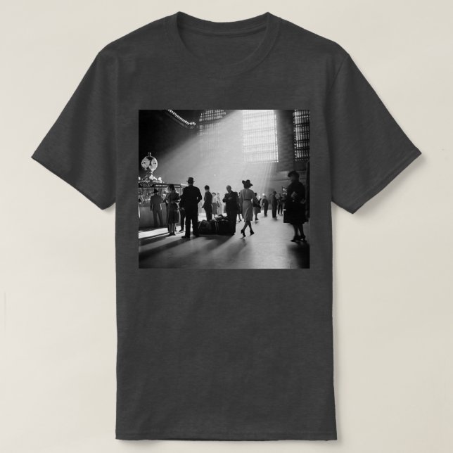 Grand Central Terminal NYC 1941 T-Shirt (Design Front)