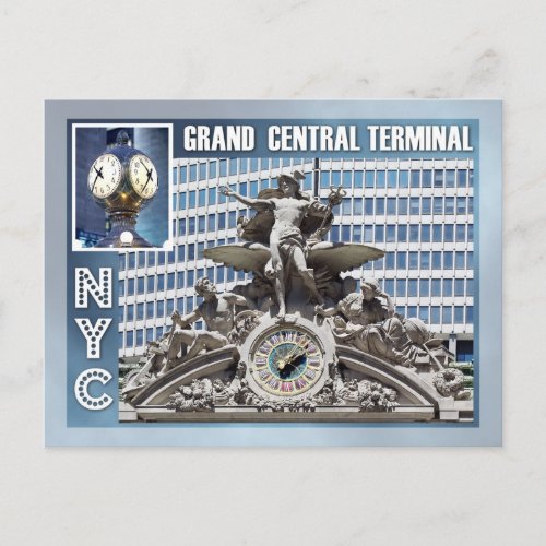 Grand Central Terminal NYC Postcard