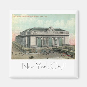 Grand Central Terminal Station, New York City Vint Magnet