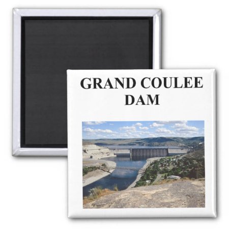 Grand Coulee Dam Magnet